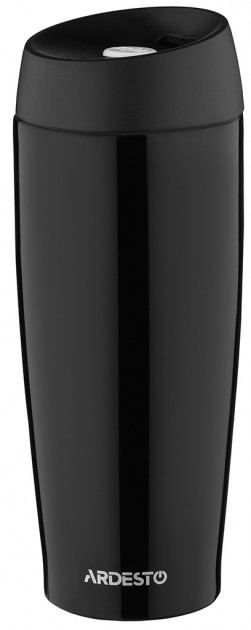 Термокружка Ardesto Easy travel 450 мл черная (AR2645TB)