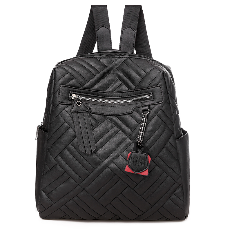 Рюкзак женский городской ML экокожа черный (MLRB)