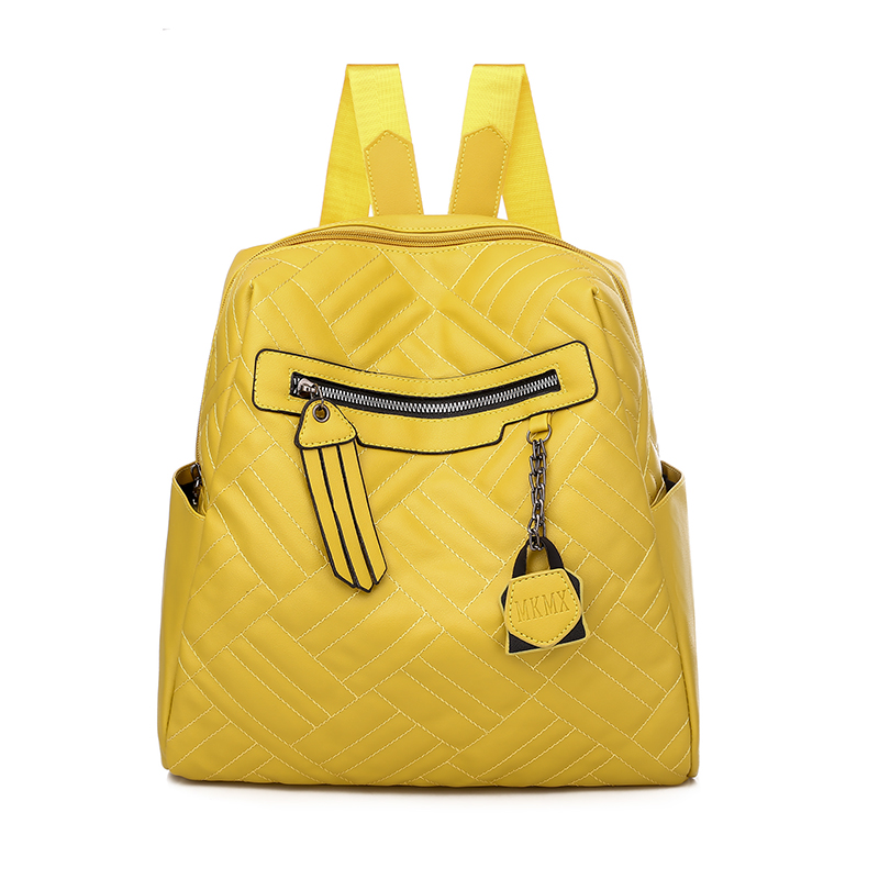 Рюкзак женский городской ML экокожа желтый (MLRY)