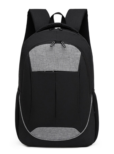 Рюкзак мужской городской для ноутбука OMASKA черный (ML029)