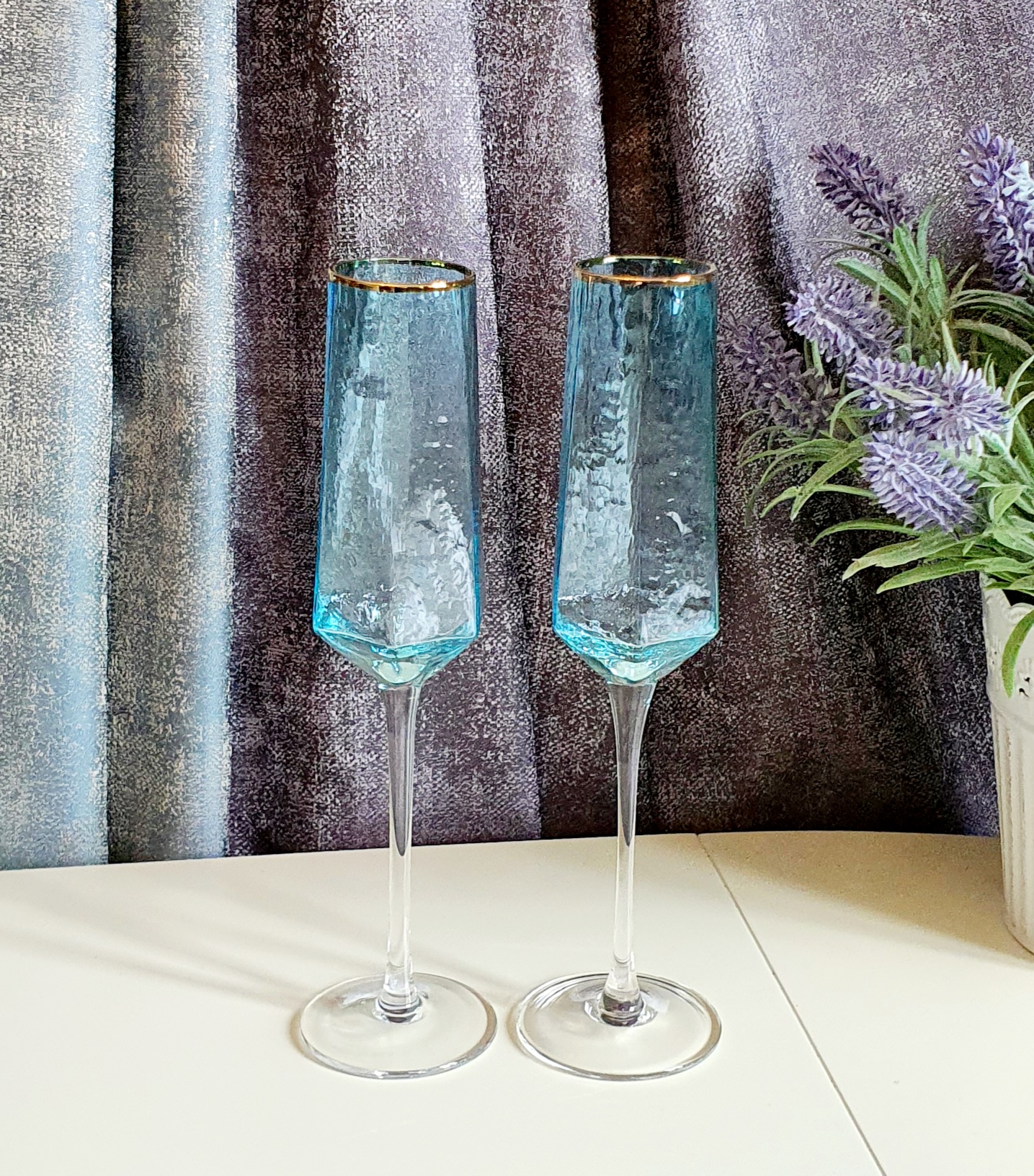 Набор бокалов для шампанского 2 шт 