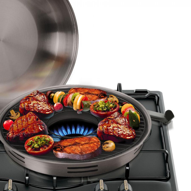 Сковорода гриль газ 33см Edenberg (EB-3410)