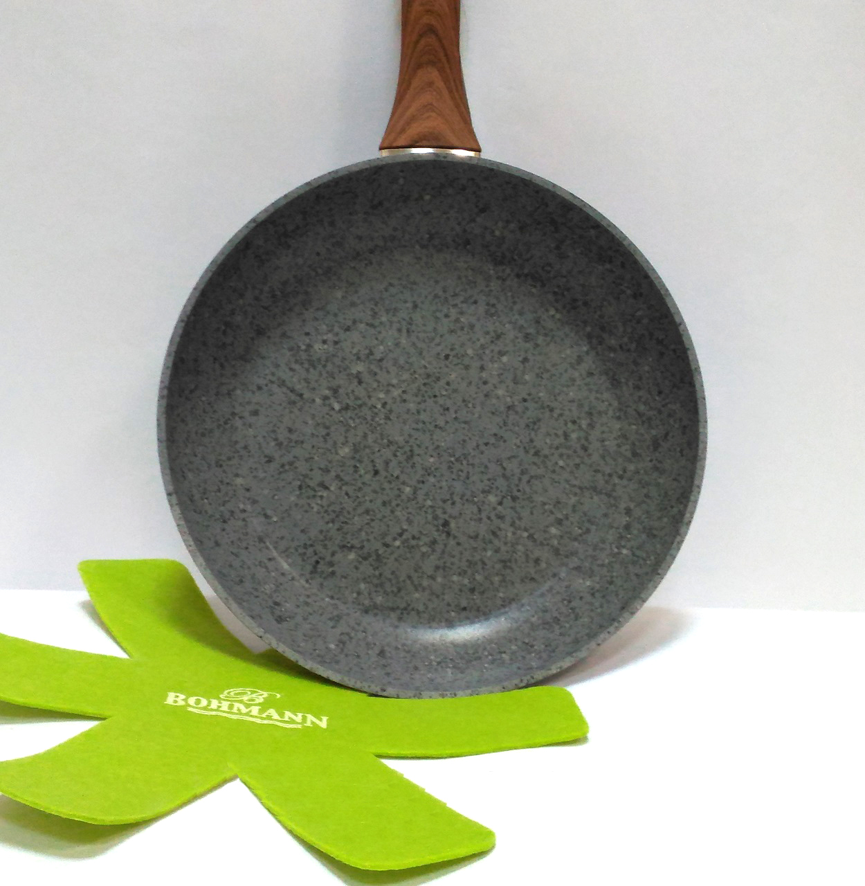 Сковорода 24 см с гранитным покрытием Bohmann (BH 1015-24GRN)