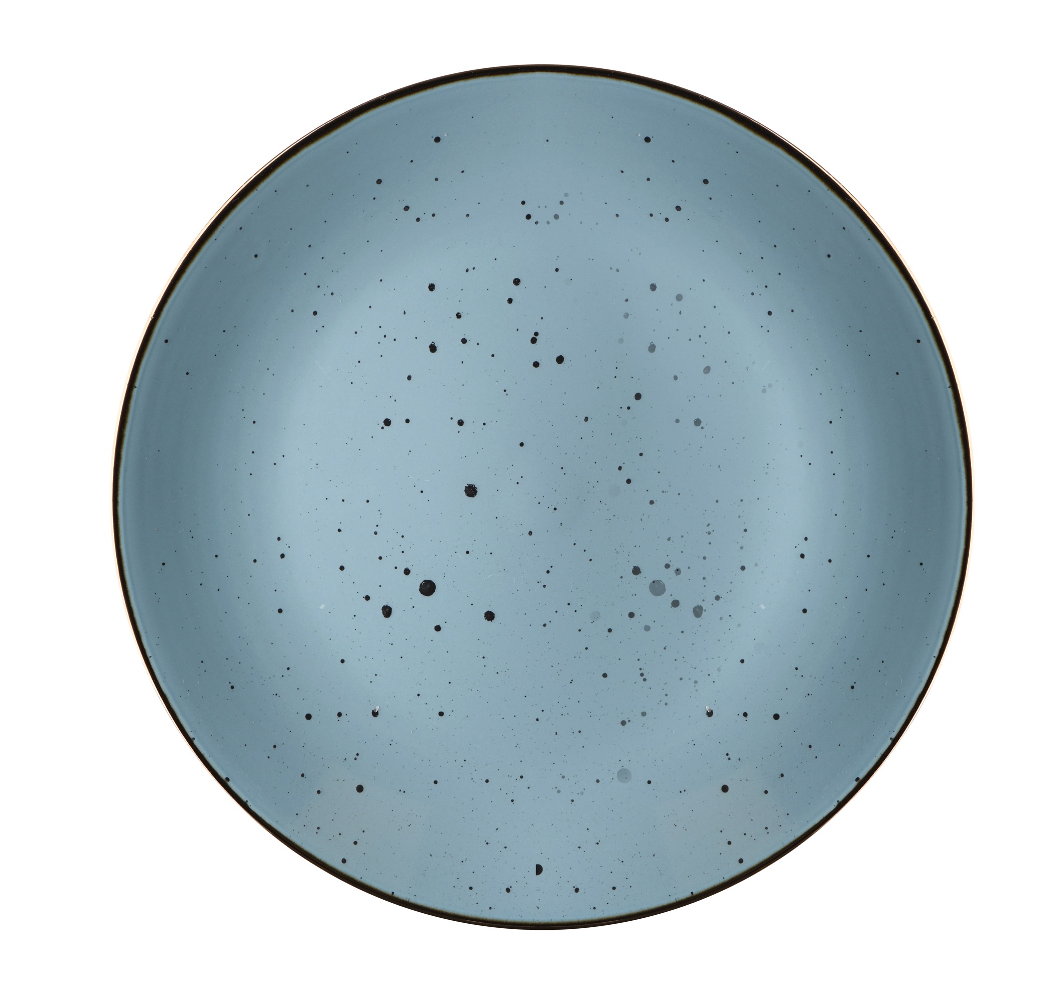 Тарелка десертная 19 см керамическая Ardesto Bagheria Misty blue голубая (AR2919BGC)