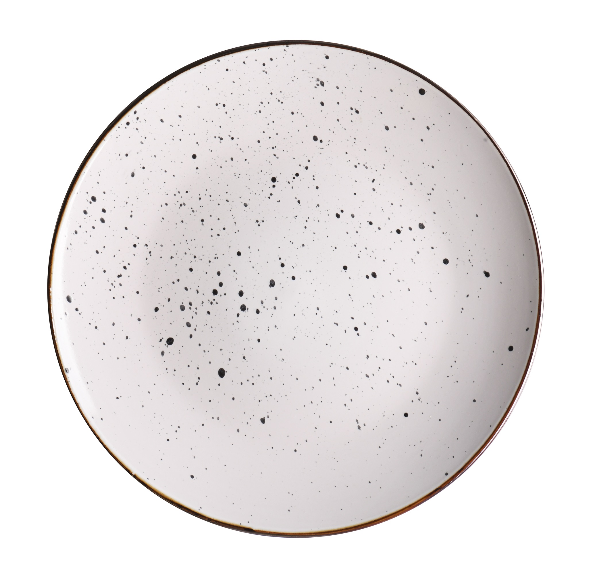 Тарелка обеденная 26 см керамическая Ardesto Bagheria Bright white Белый (AR2926WGC)