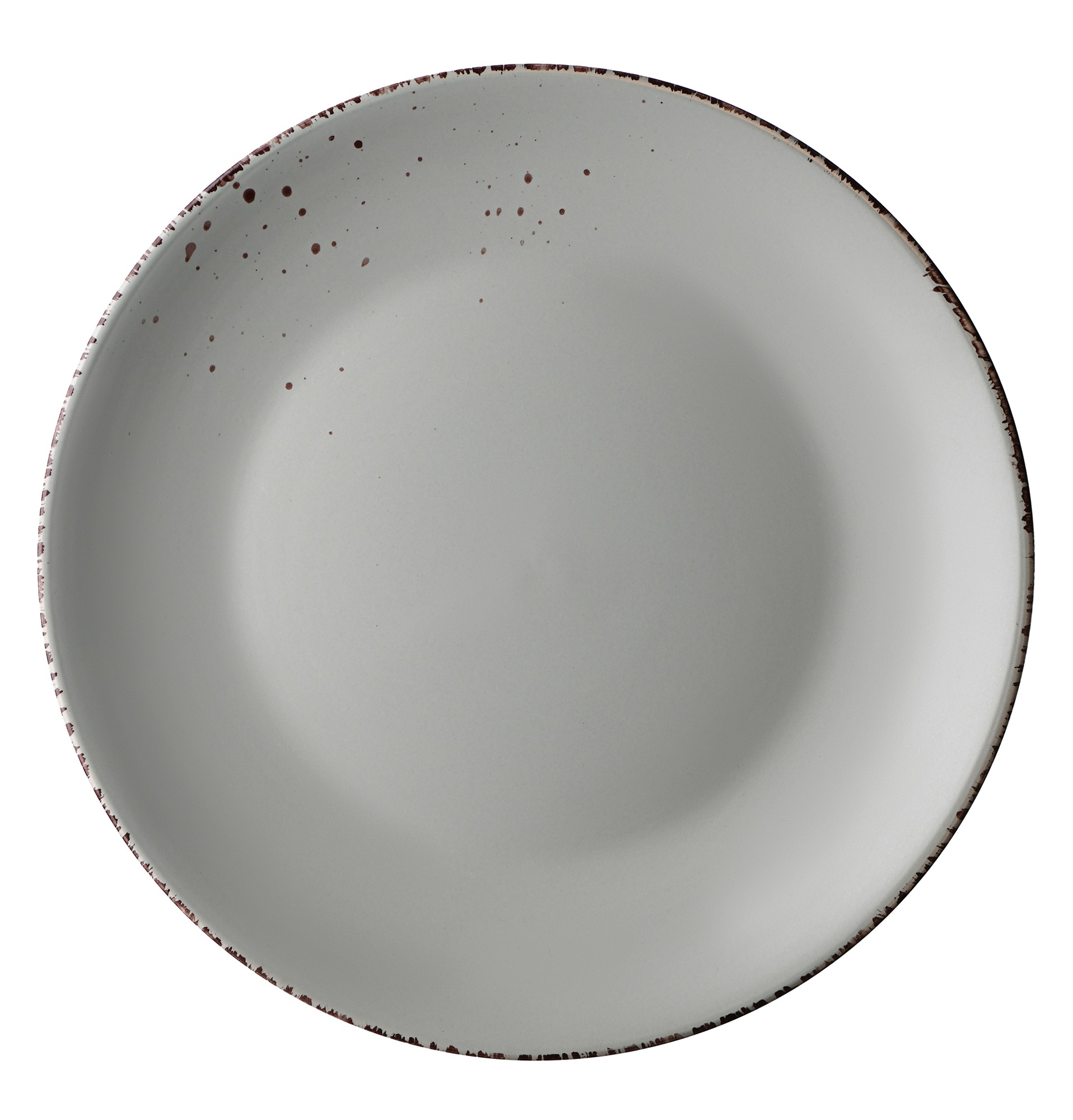 Тарелка десертная 19 см керамическая Ardesto Lucca Illusion blue голубая (AR2919BMC)