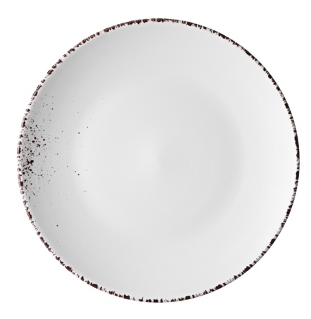 Тарелка десертная 19 см керамическая Ardesto Lucca Winter white белая (AR2919WMC)