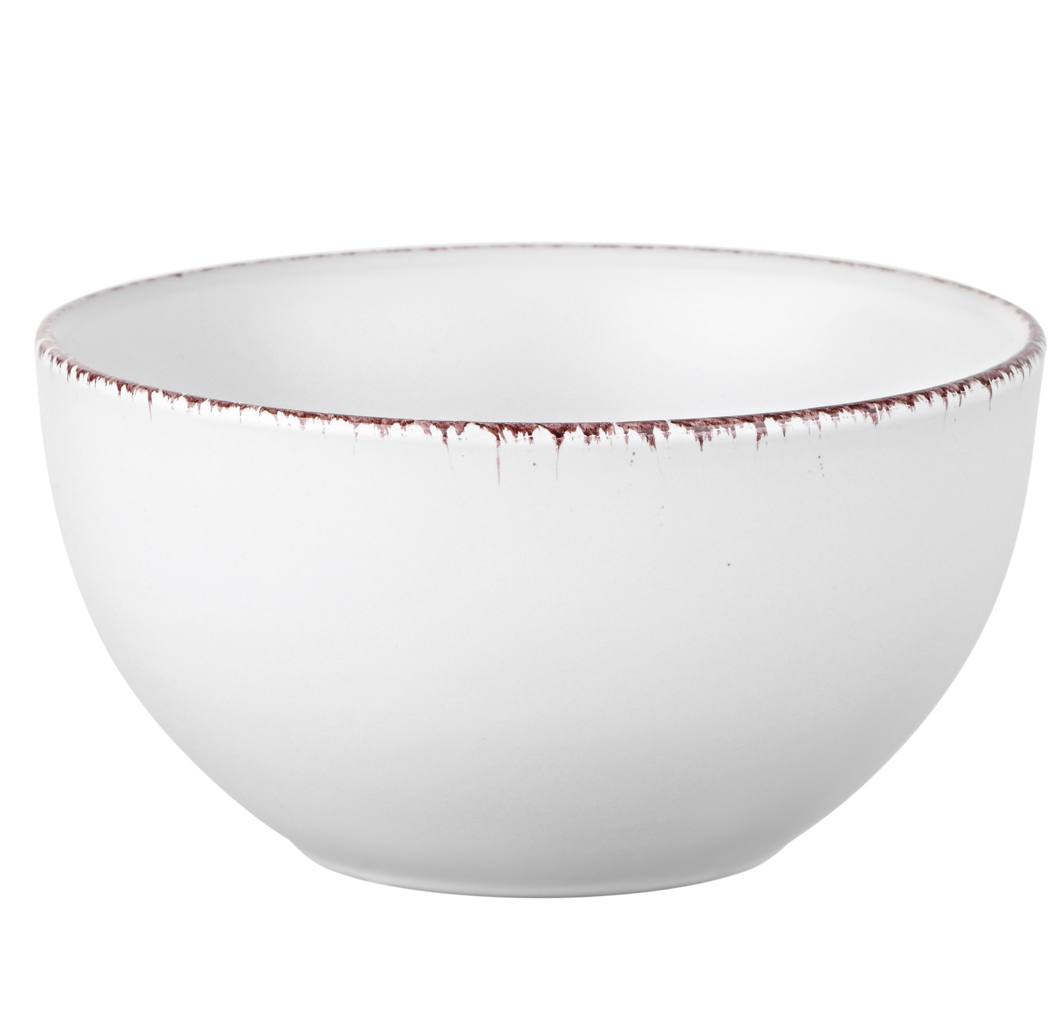 Салатник 14 см керамический Ardesto Lucca Winter white белый (AR2914WMC)