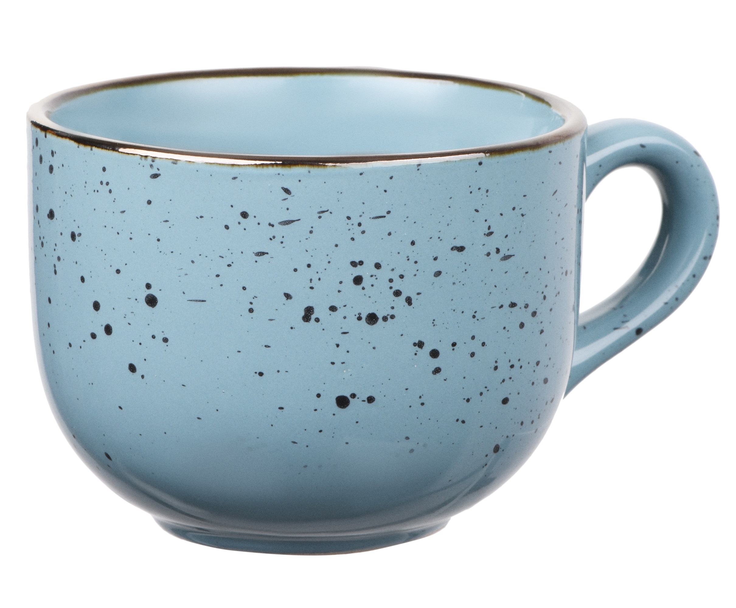 Чашка керамическая 480 мл - кружка Ardesto Bagheria Misty blue (AR2948BGC)