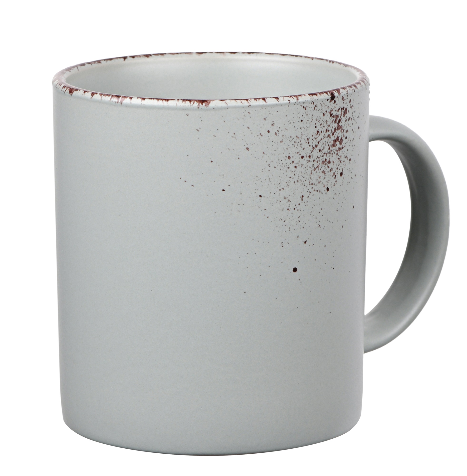 Чашка керамическая 360 мл - кружка Ardesto Lucca Illusion blue (AR2930BMC)