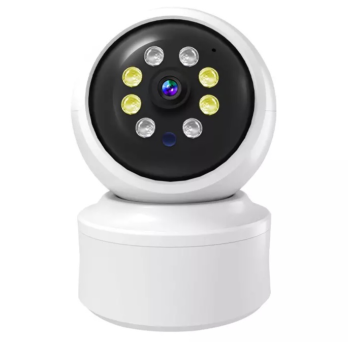 Поворотная WiFi IP камера видеонаблюдения c датчиком обнаружения и ночной  съёмкой Full HD