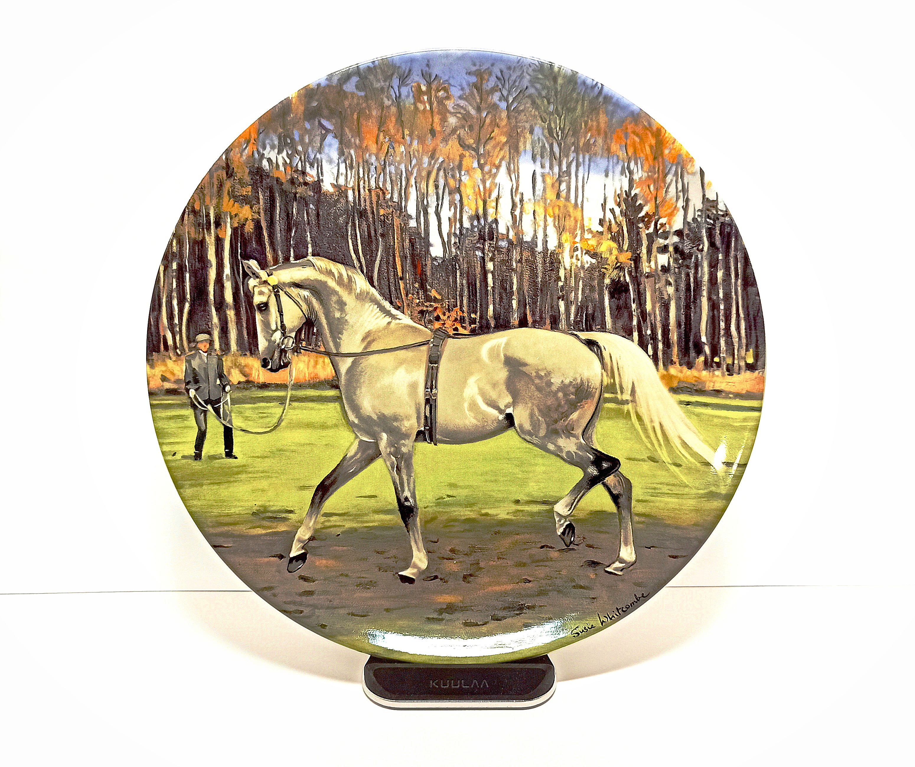 Декоративная (сувенирная) фарфоровая тарелка 